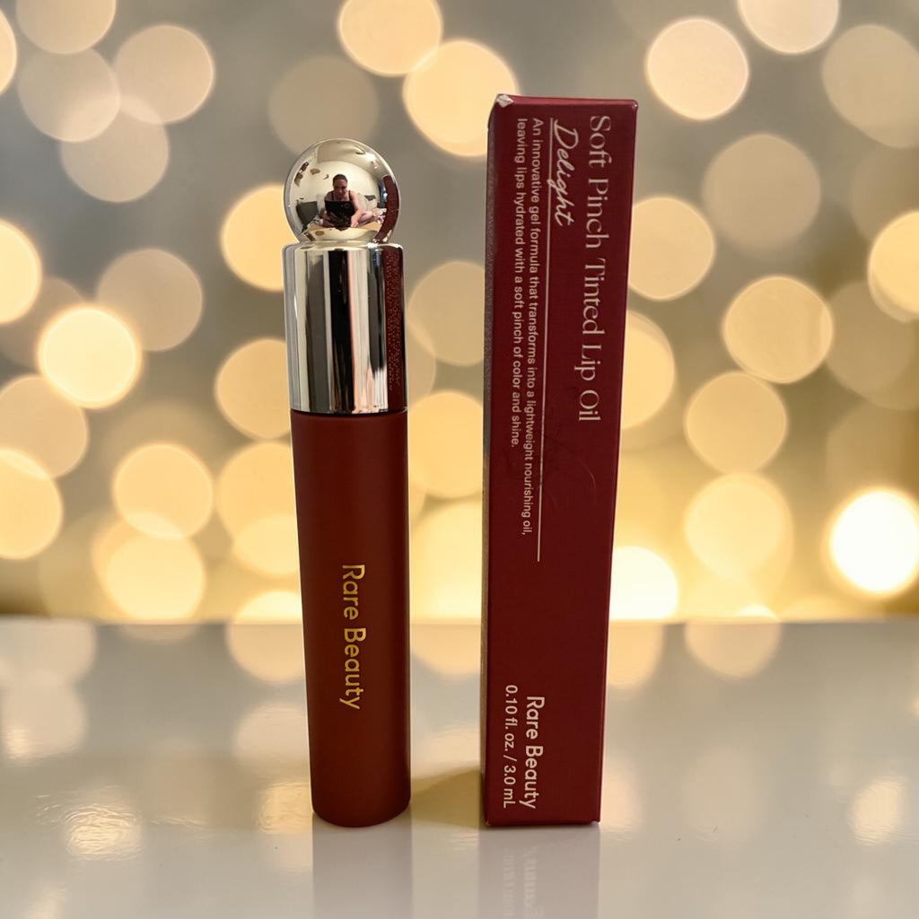 Rare beauty, soft pinchtinted lip oil, shade delight
