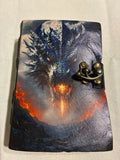 Handmade dragon leather bound journal ￼