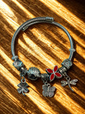Handmade flying luck charm bracelet