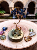 Lapis lazuli tree of life sculpture