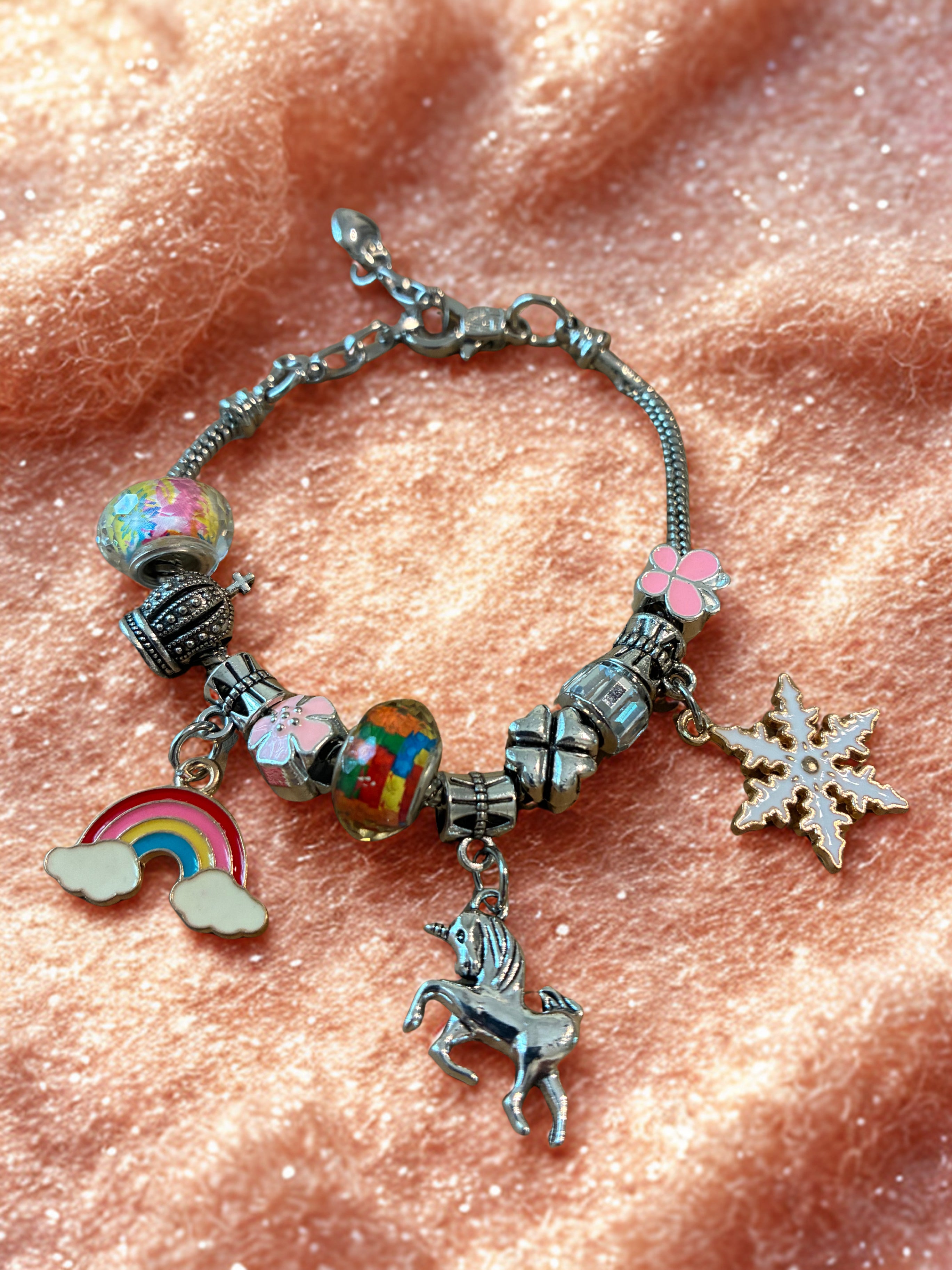 Unicorn charm bracelet