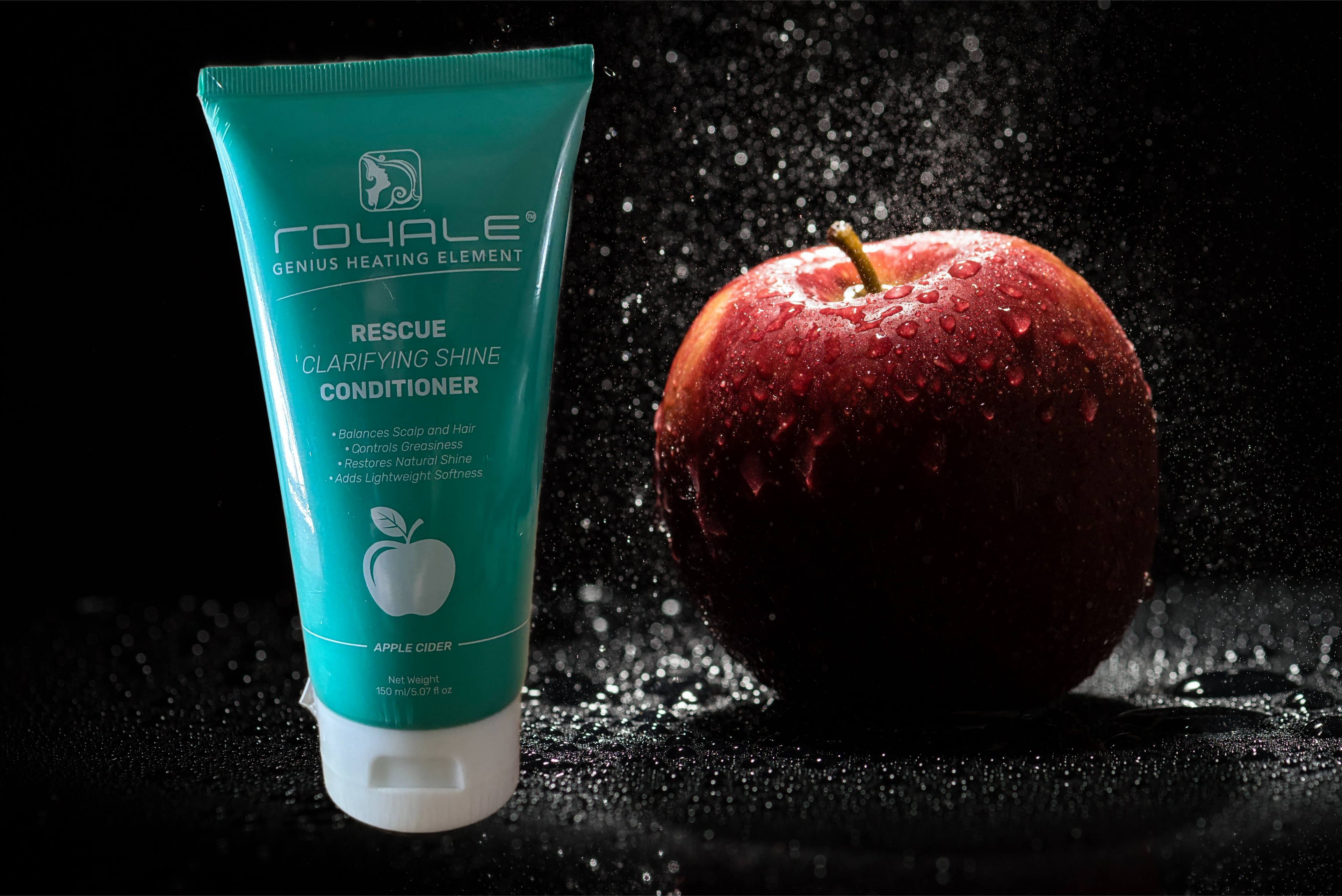 Royale rescue clarifying shine conditioner- apple cider