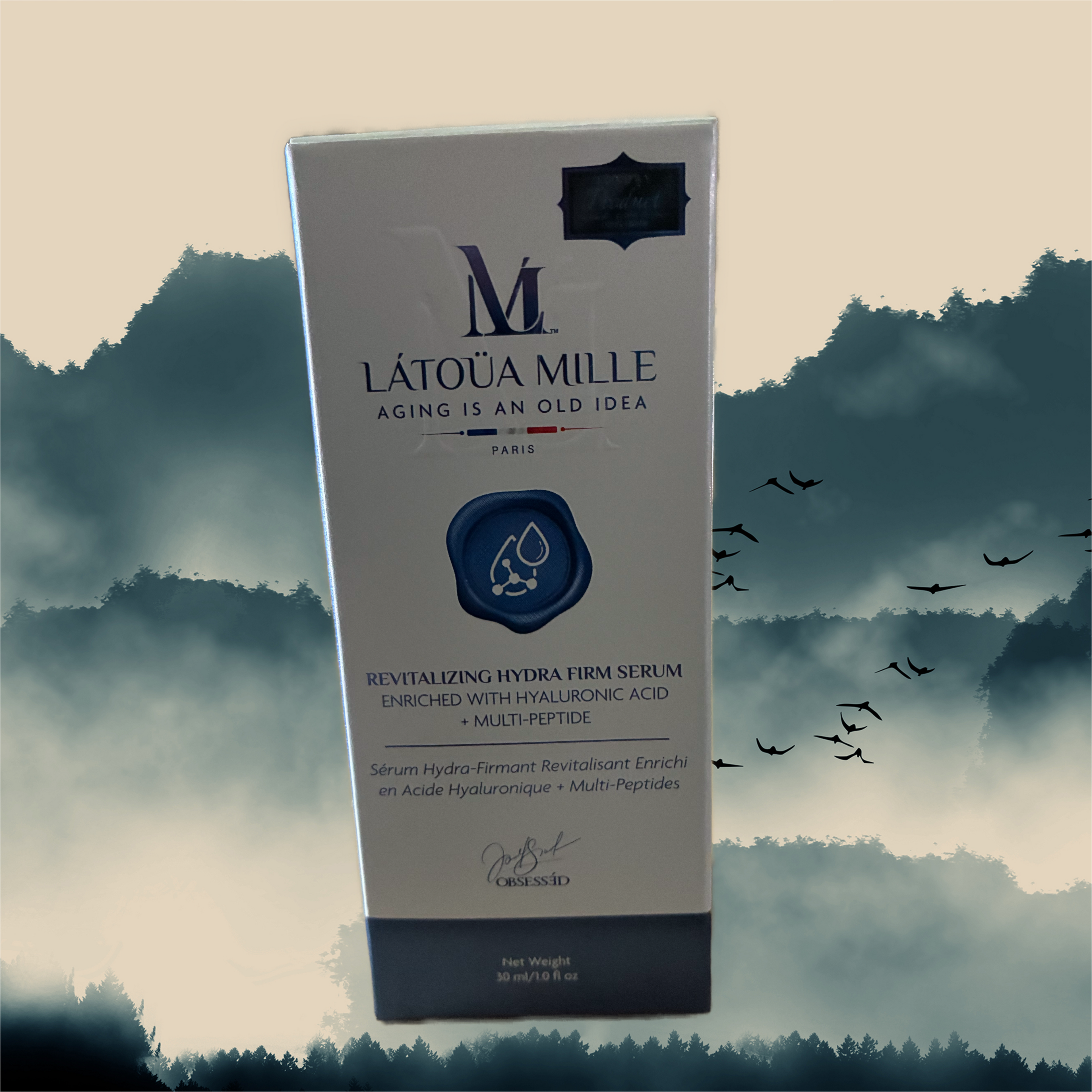 LATOUA MILLE
Revitalizing Hydra Firm Serum Enriched With Hyaluronic Acid + Multi-Peptide