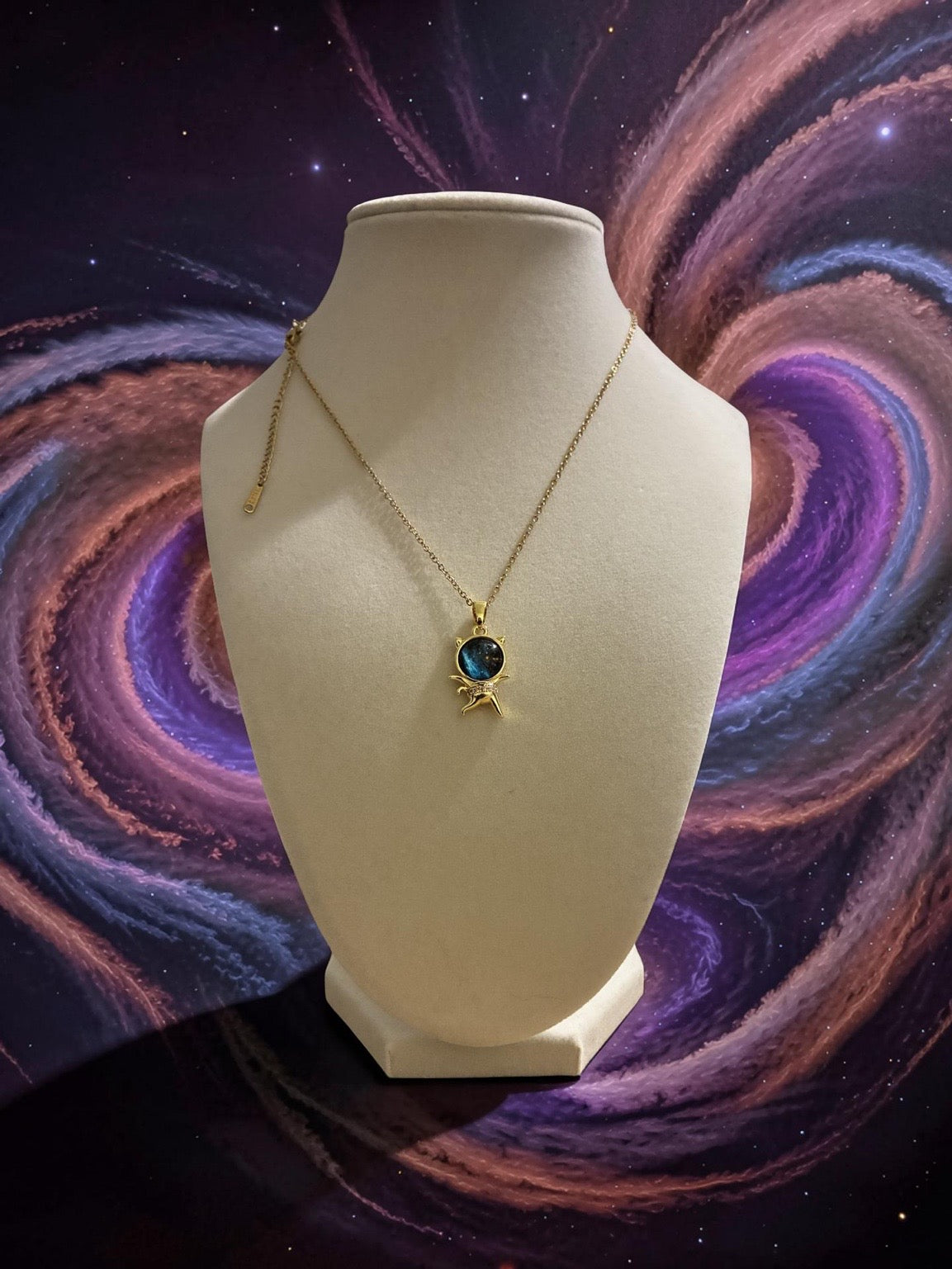 Stainless steel gold plated galaxy moonwalk