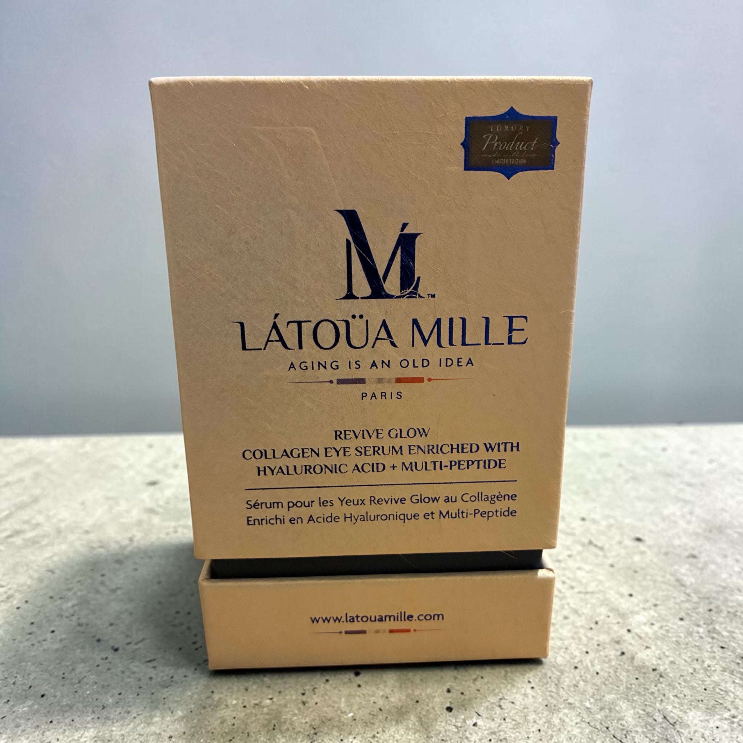 Latoua Mille anti aging cream eye serum