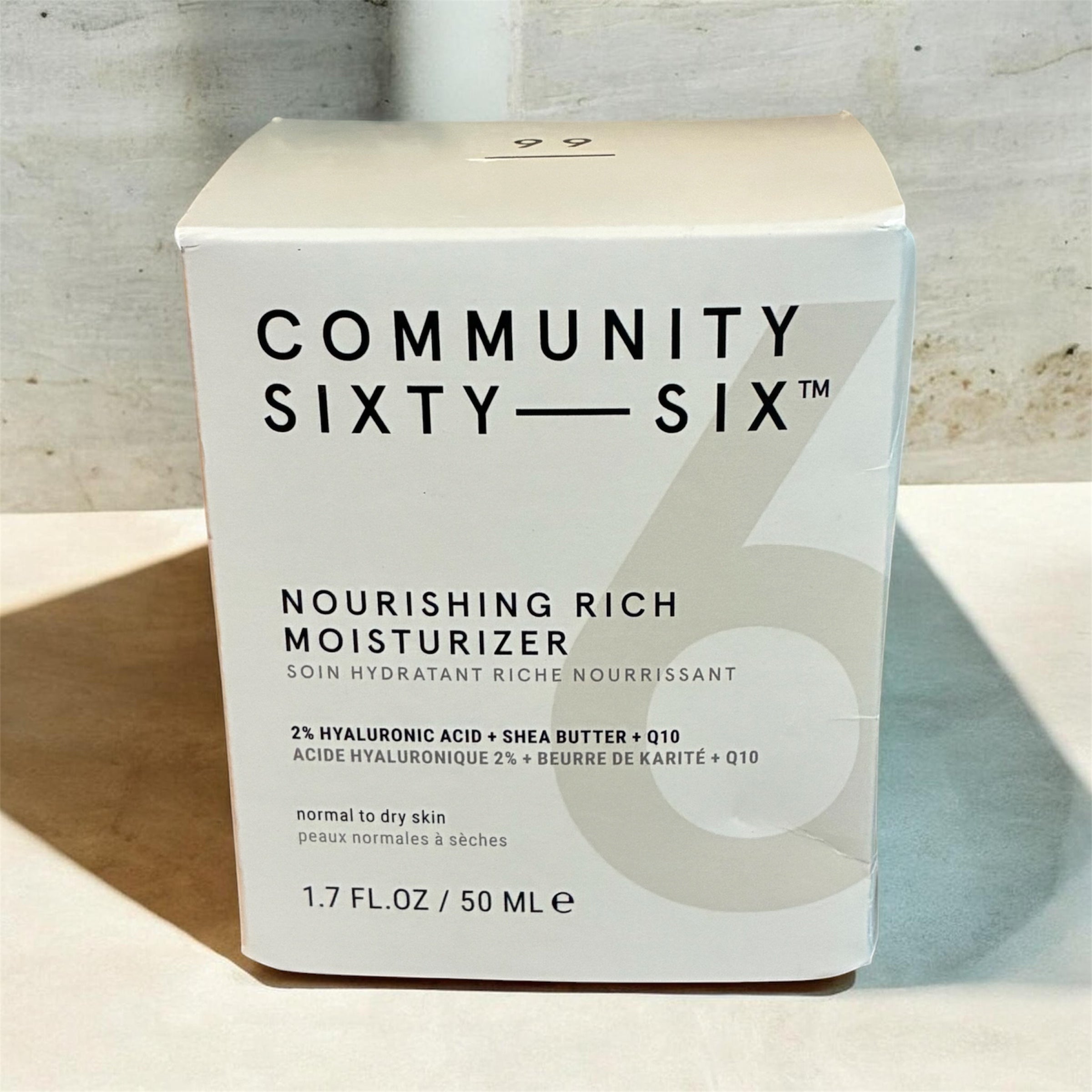 Community sixty-six nourishing rich moisturizer
