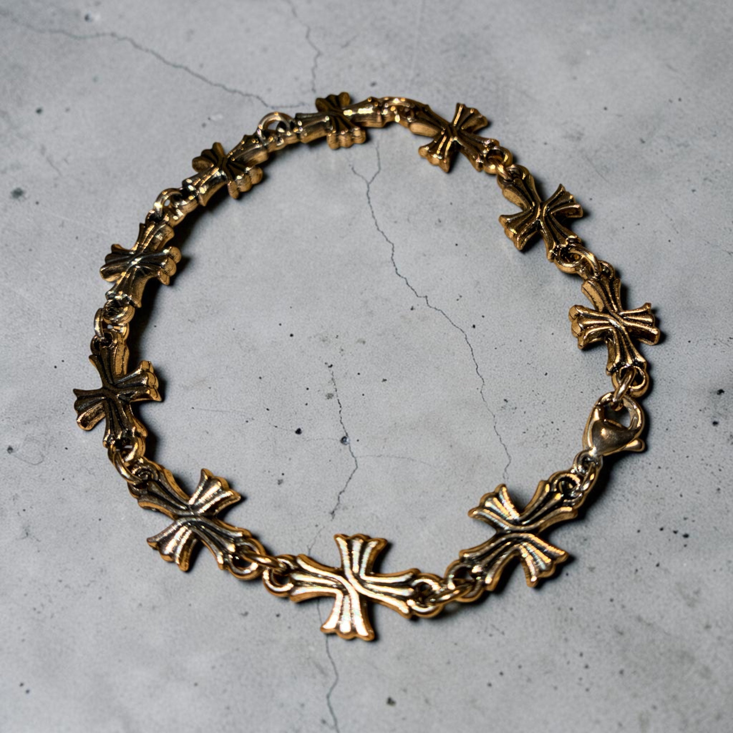 Silver plated cross