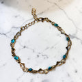 ￼silver plated blue rhinestones￼