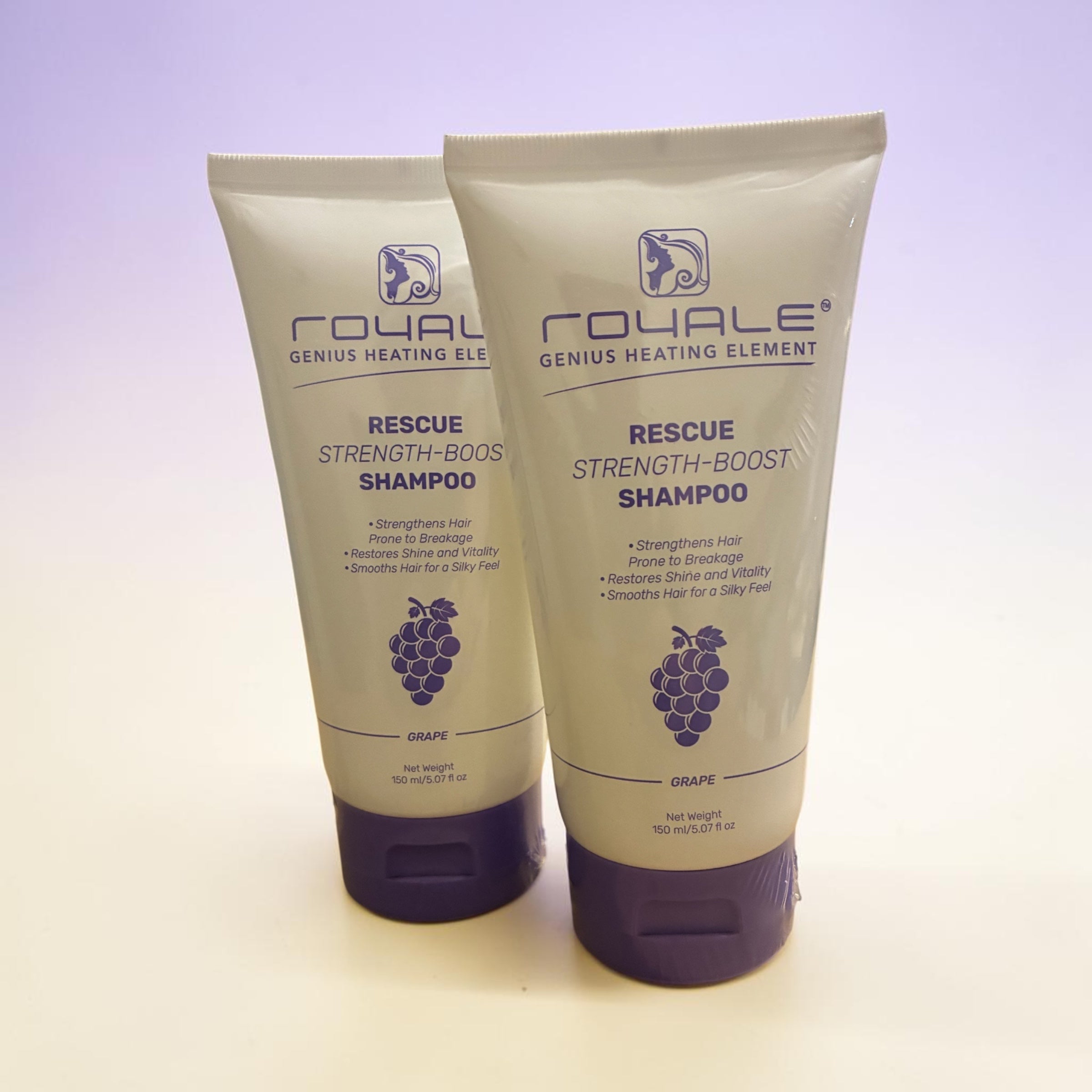 Royale strength boost shampoo-grape