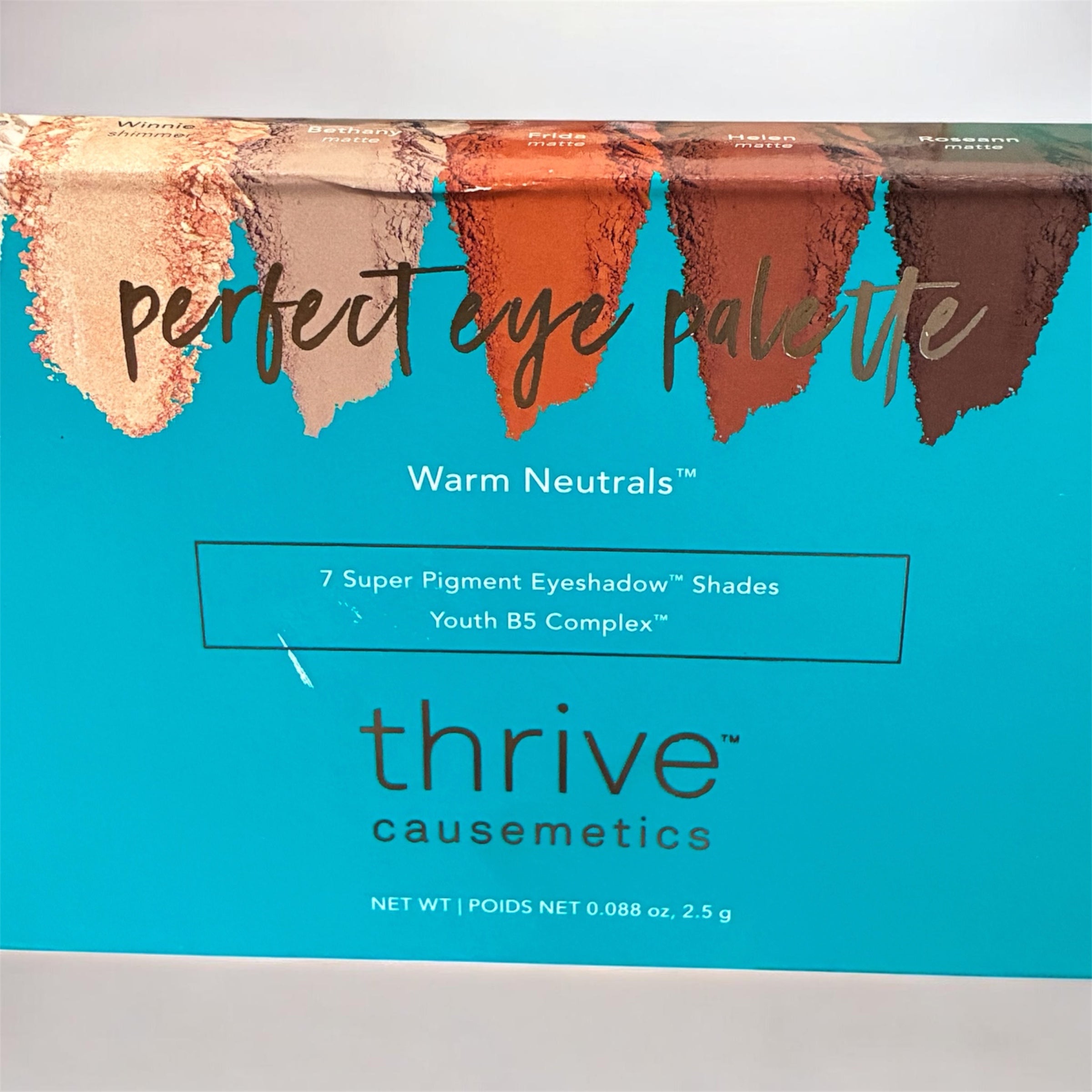 Thrive cosmetics perfect eye palette- warm neutrals