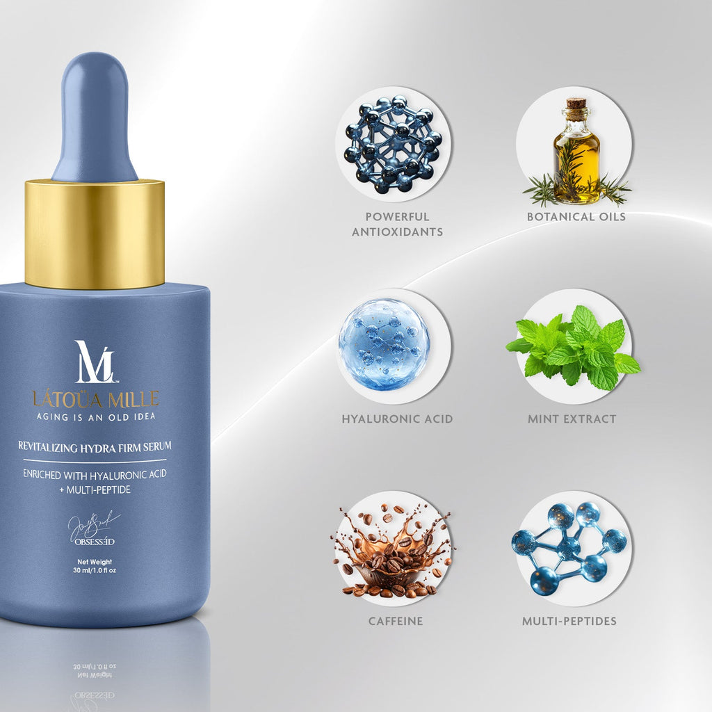 LATOUA MILLE
Revitalizing Hydra Firm Serum Enriched With Hyaluronic Acid + Multi-Peptide